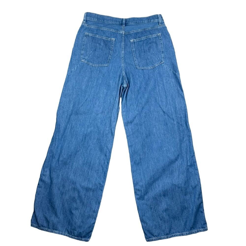 COS Wide Leg High-Rise Jeans Women’s Blue Size 32 - Picture 3 of 5
